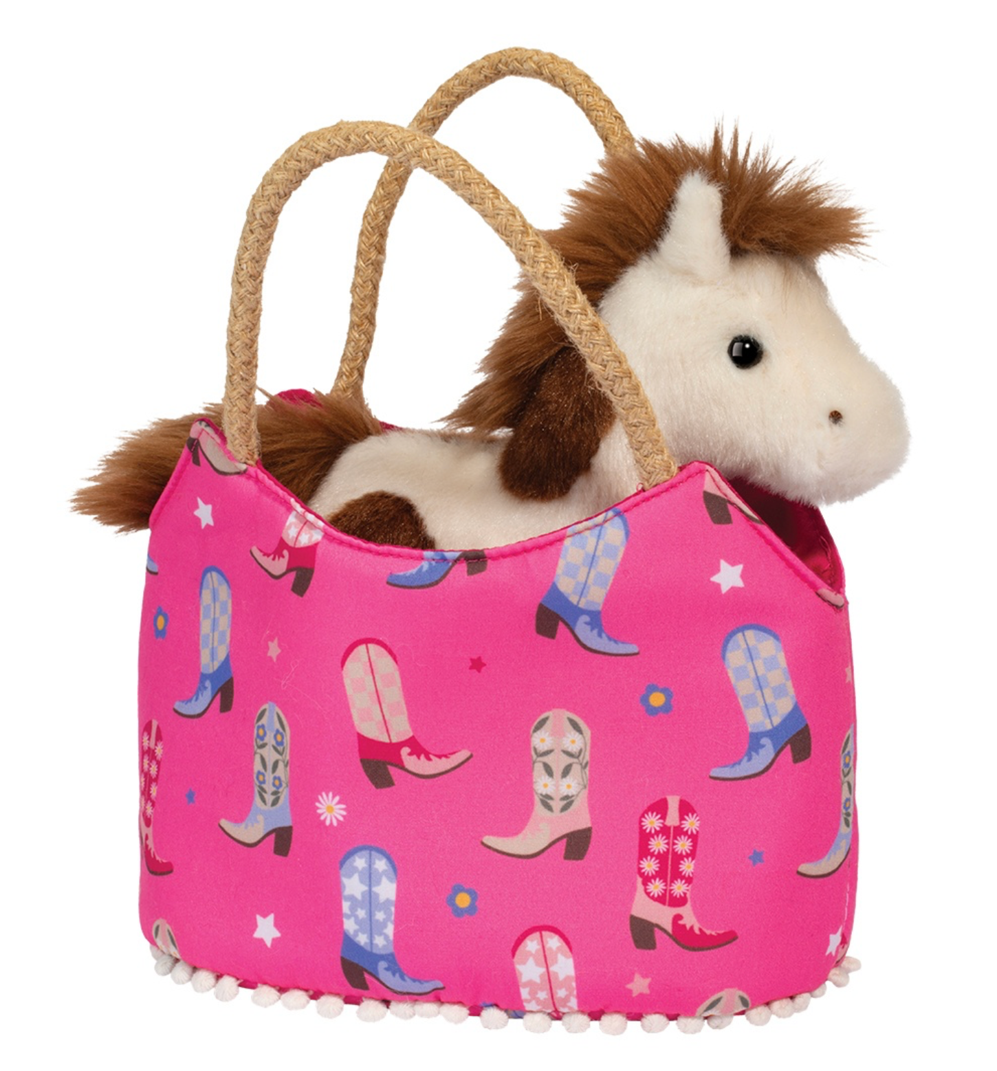 Tomfoolery Toys | Cowgirl Boots Sassy Sak w/Horse