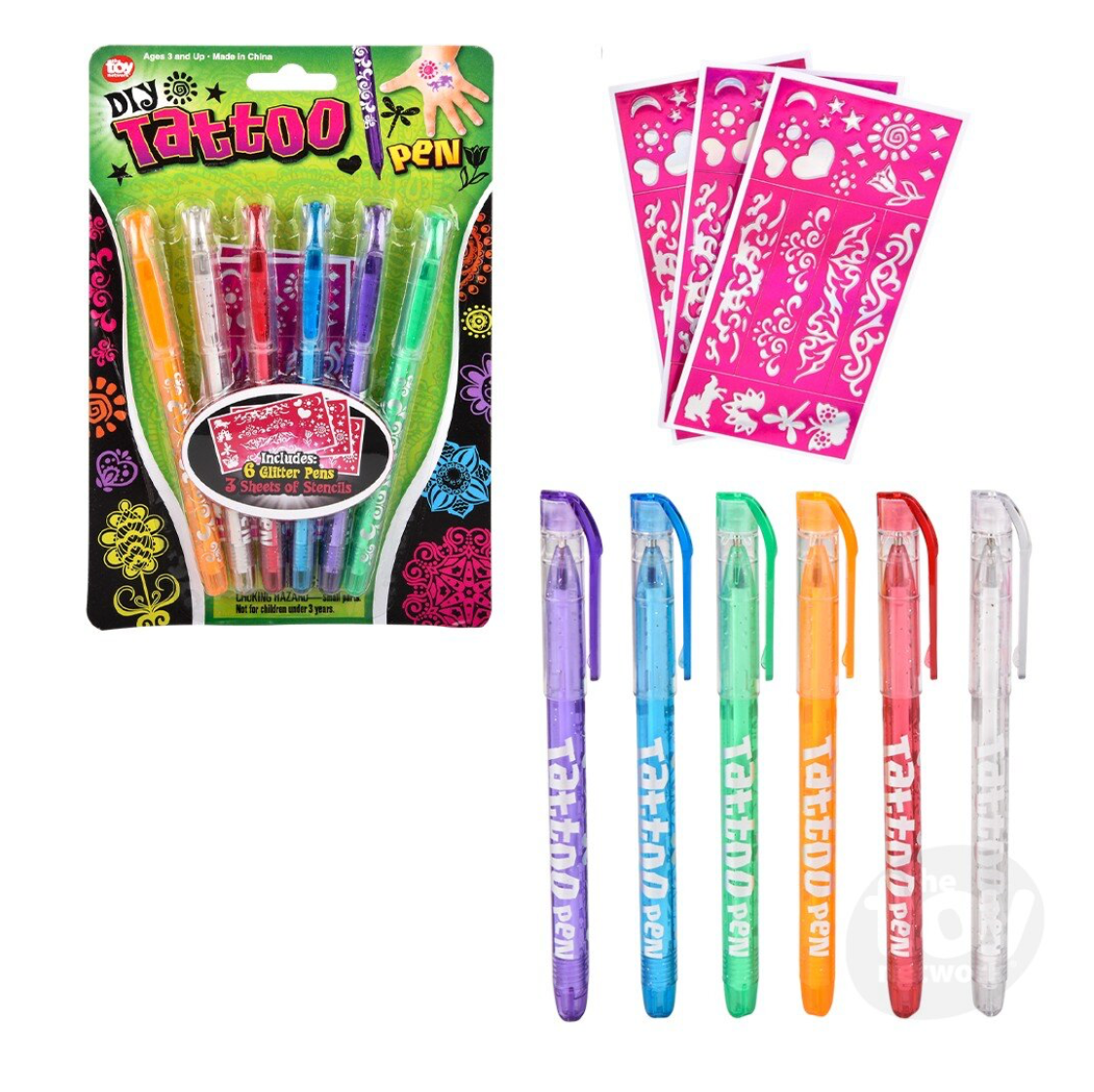 Tomfoolery Toys | Tattoo Pens
