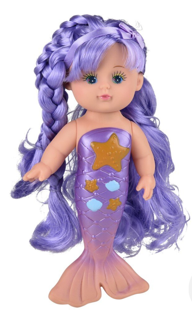 Tomfoolery Toys | Bath Time Mermaid Doll