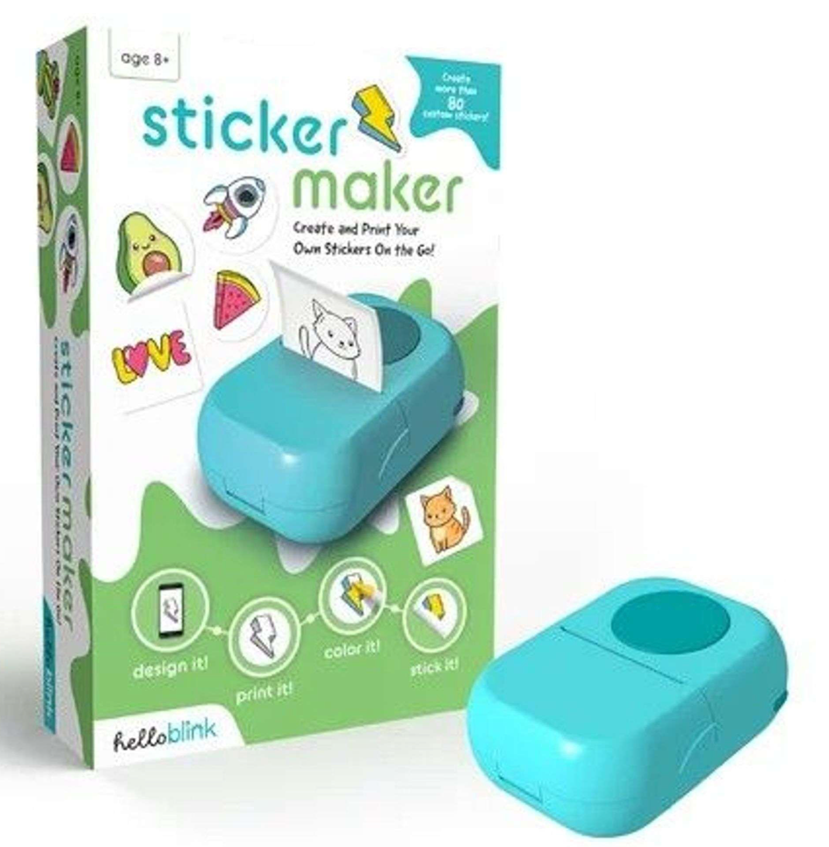 Tomfoolery Toys | Hello Blink Sticker Maker