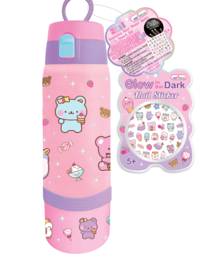 Tomfoolery Toys | Critter Stainless Steel Water Bottle & Snack Jar