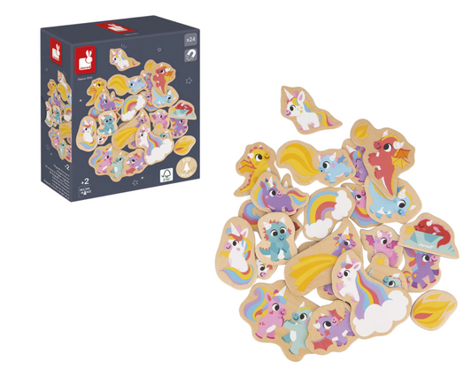 Tomfoolery Toys | Unicorn & Dragon Magnets