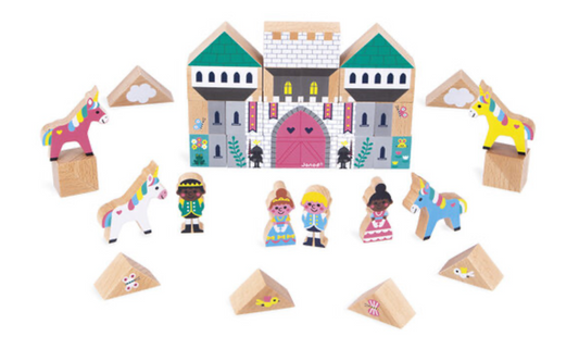 Tomfoolery Toys | Crossroads Enchanted Kingdom Blocks Set