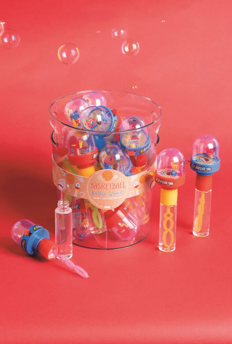 Tomfoolery Toys | Basketball Bubble Wands