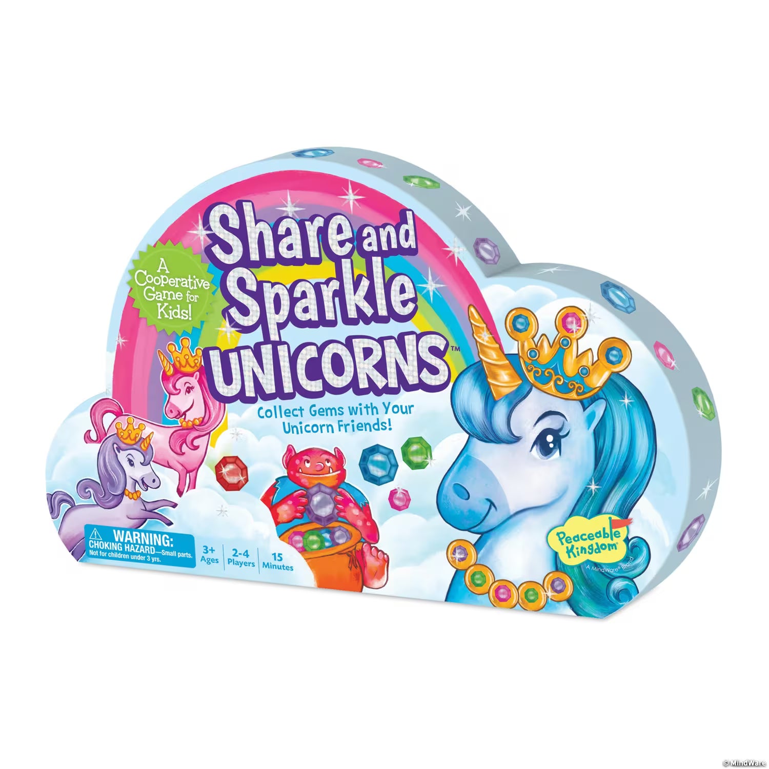 Tomfoolery Toys | Share & Sparkle Unicorns Board Game