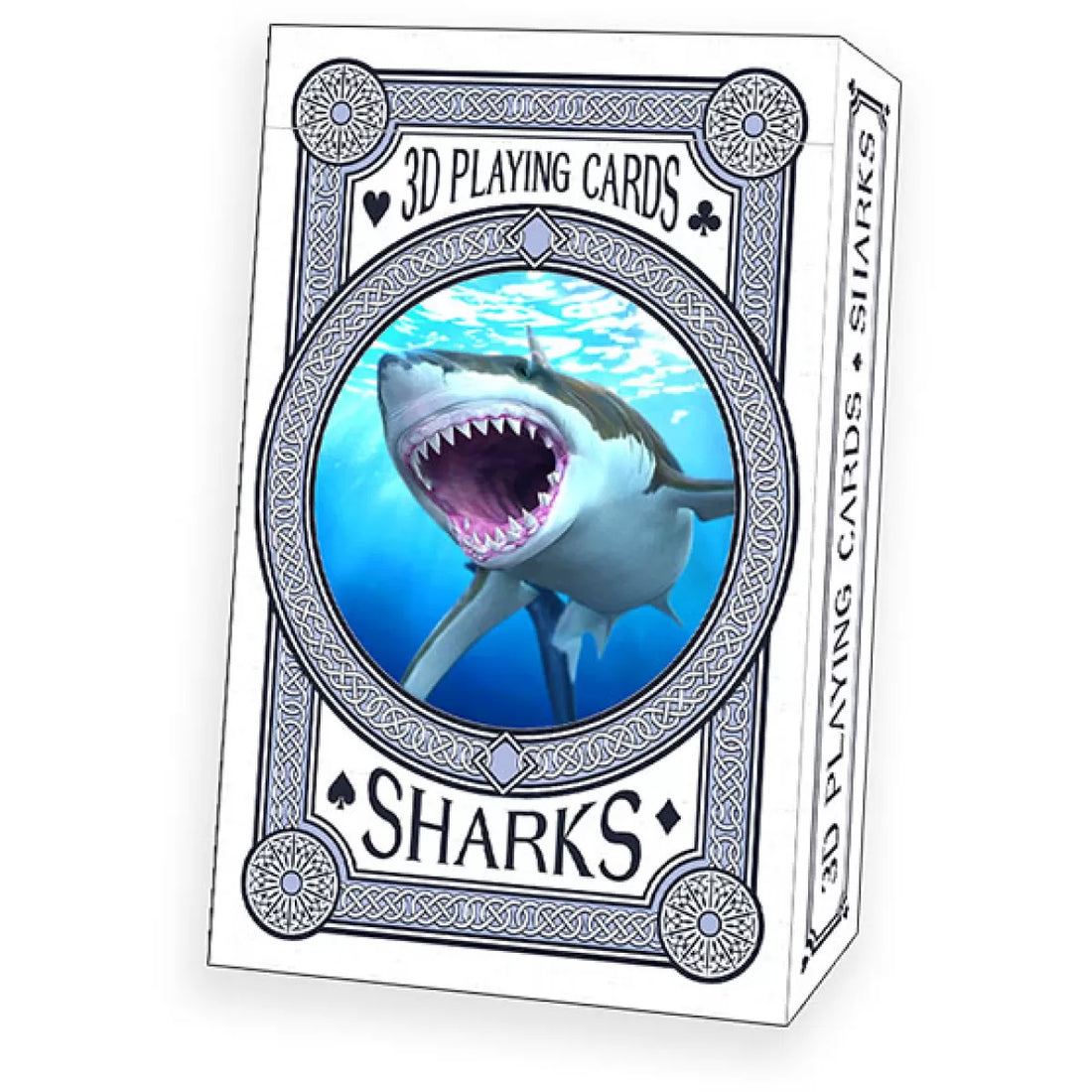 3D Shark Playing Cards Preview #2