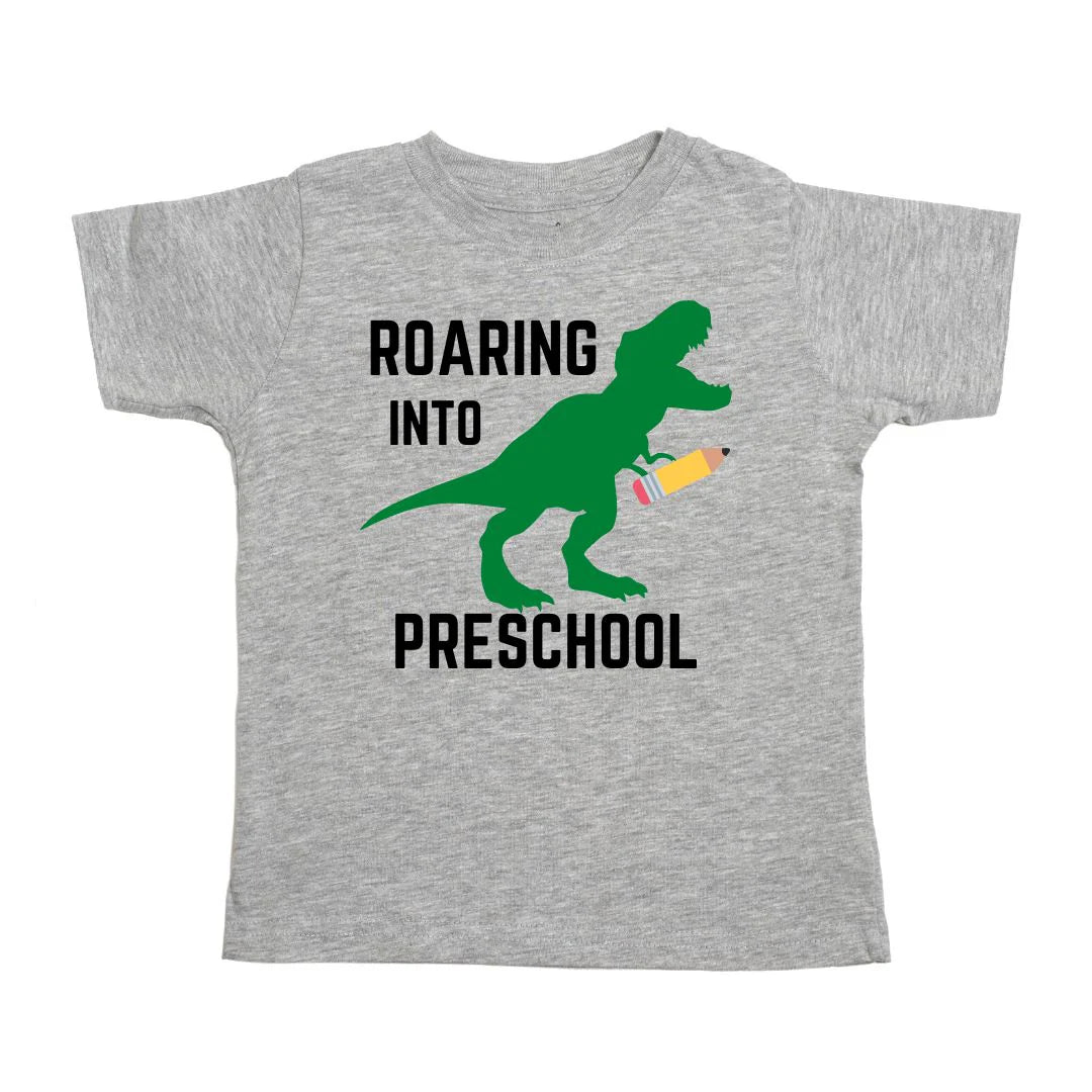 Roaring Into Preschool Shirt Preview #2