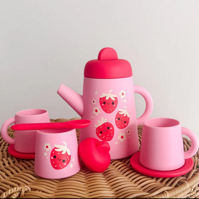 Strawberry Patch Silicone Tea Set Preview #1