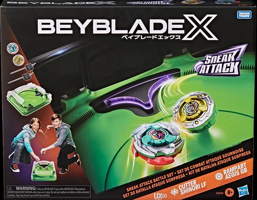 Beyblade X Sneak Attack Battle Set Cover