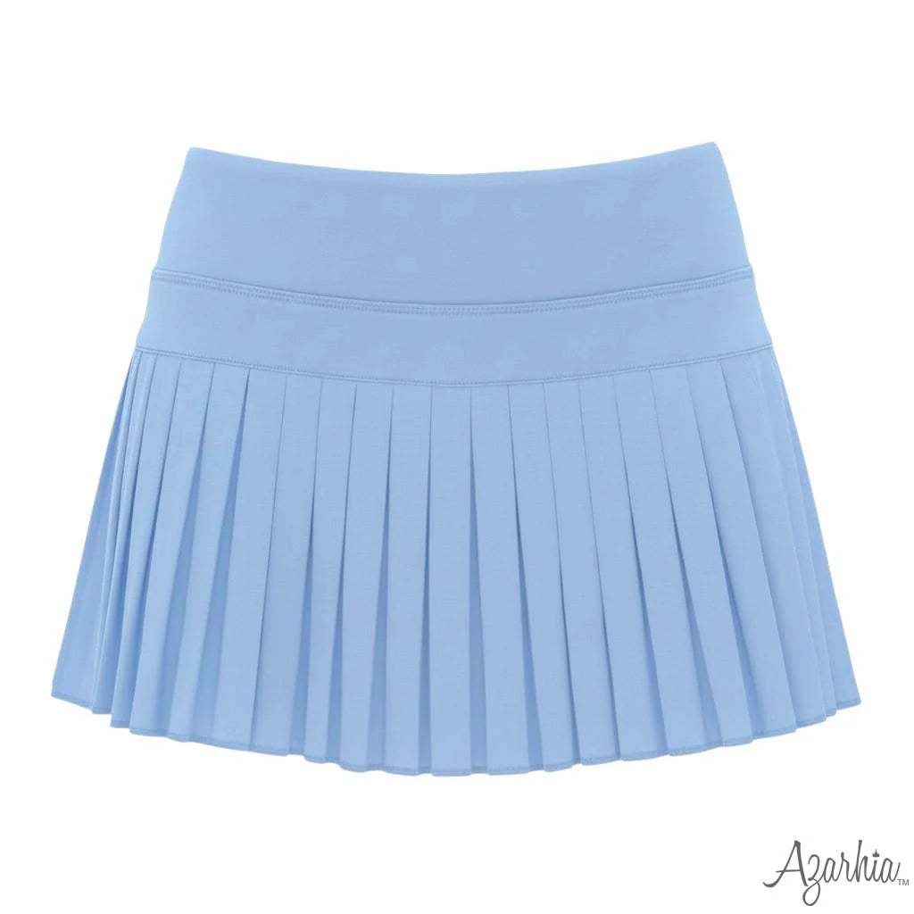 Tomfoolery Toys | Light Blue Mini Pleated Skort