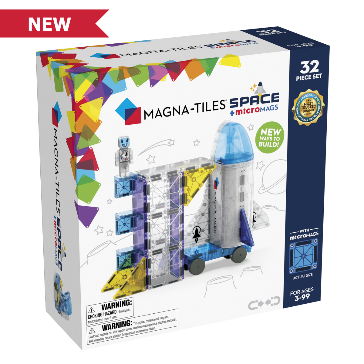 MAGNA-TILES Space Set Cover