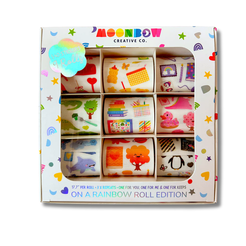 Sticker Roll Box: On a Rainbow Roll Edition Cover