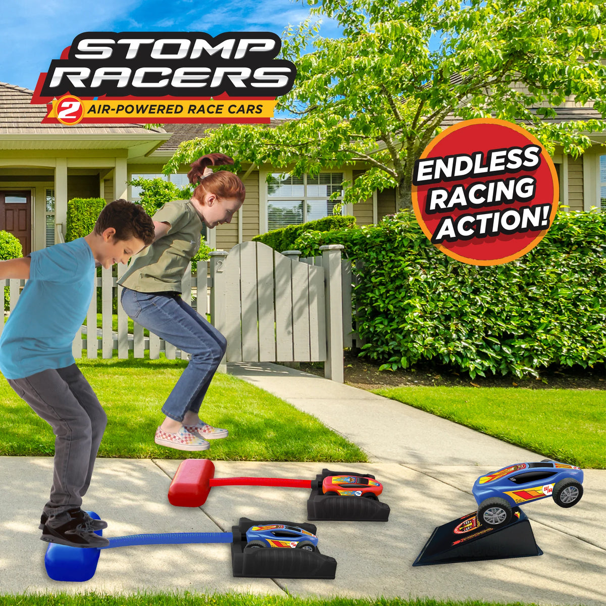 Dueling Stomp Racers Cover