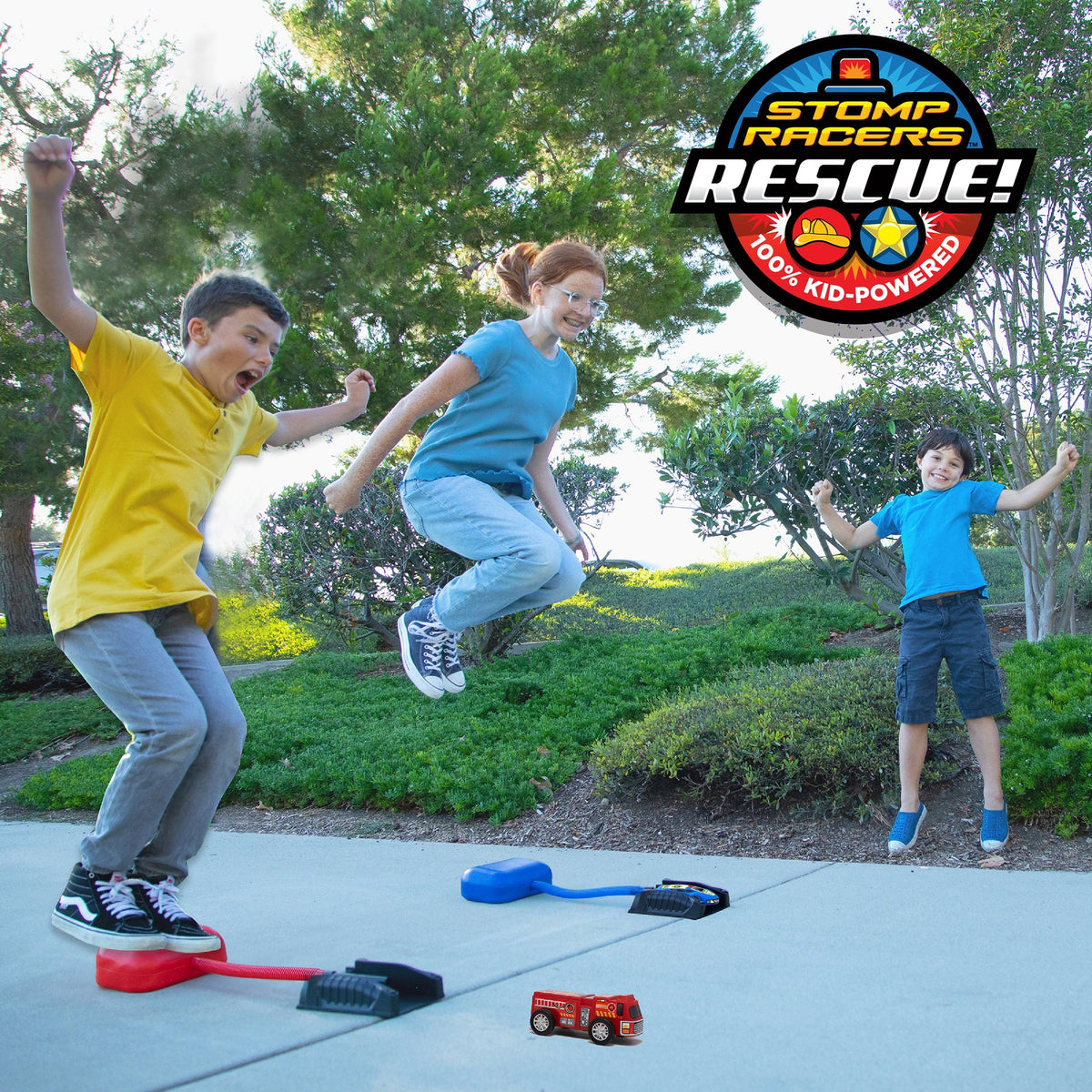 Stomp Rocket Rescue Racers Cover