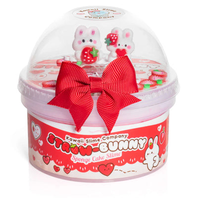 Straw-Bunny Sponge Cake Cloud Slime Preview #7