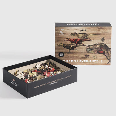 T-Rex Layer Puzzle Preview #2