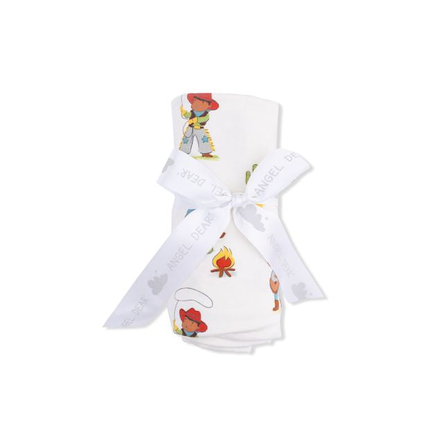 Tomfoolery Toys | Vintage Cowboy Swaddle Blanket