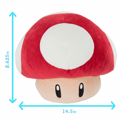Super Mario Mushroom Mega Plush Toy Preview #2