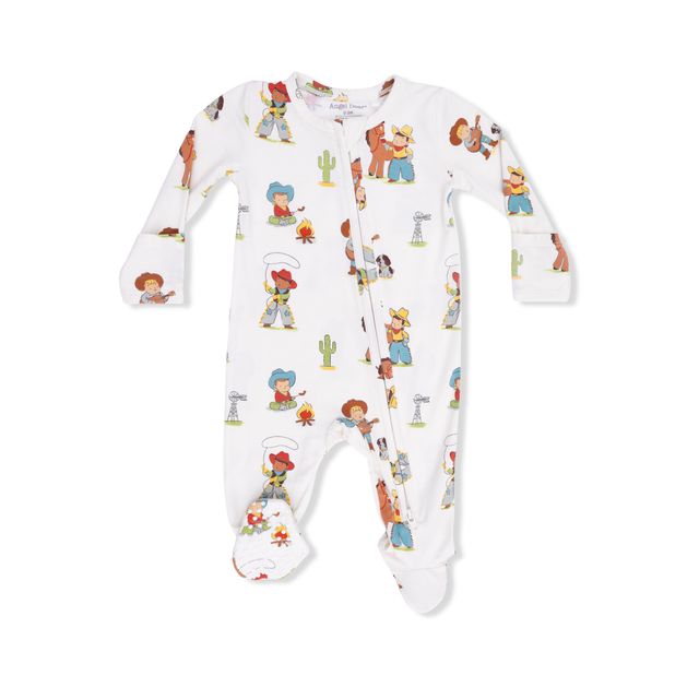 Tomfoolery Toys | Vintage Cowboys 2 Way Zipper Footie