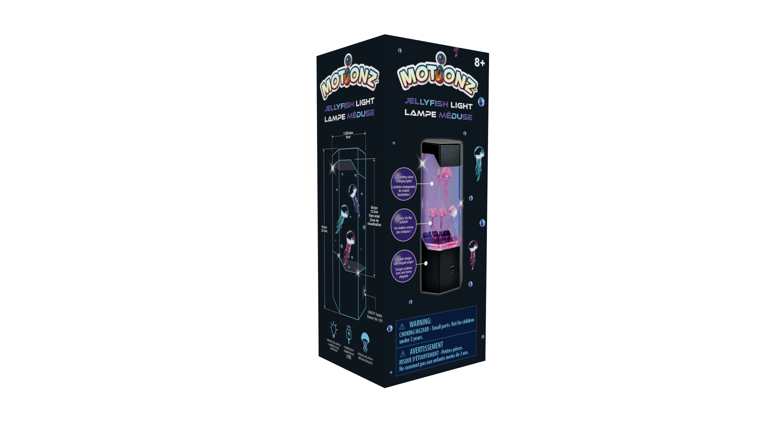 Tomfoolery Toys | LED Jellyfish Lamp