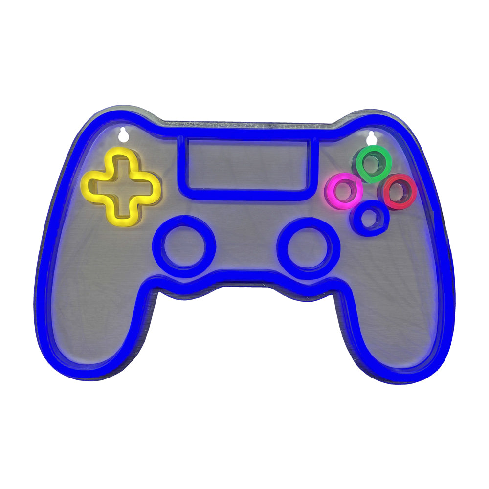 Game Controller Neon Sign Preview #2