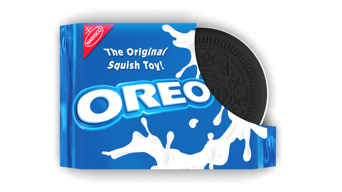 Oreo Squishy Toy Cover