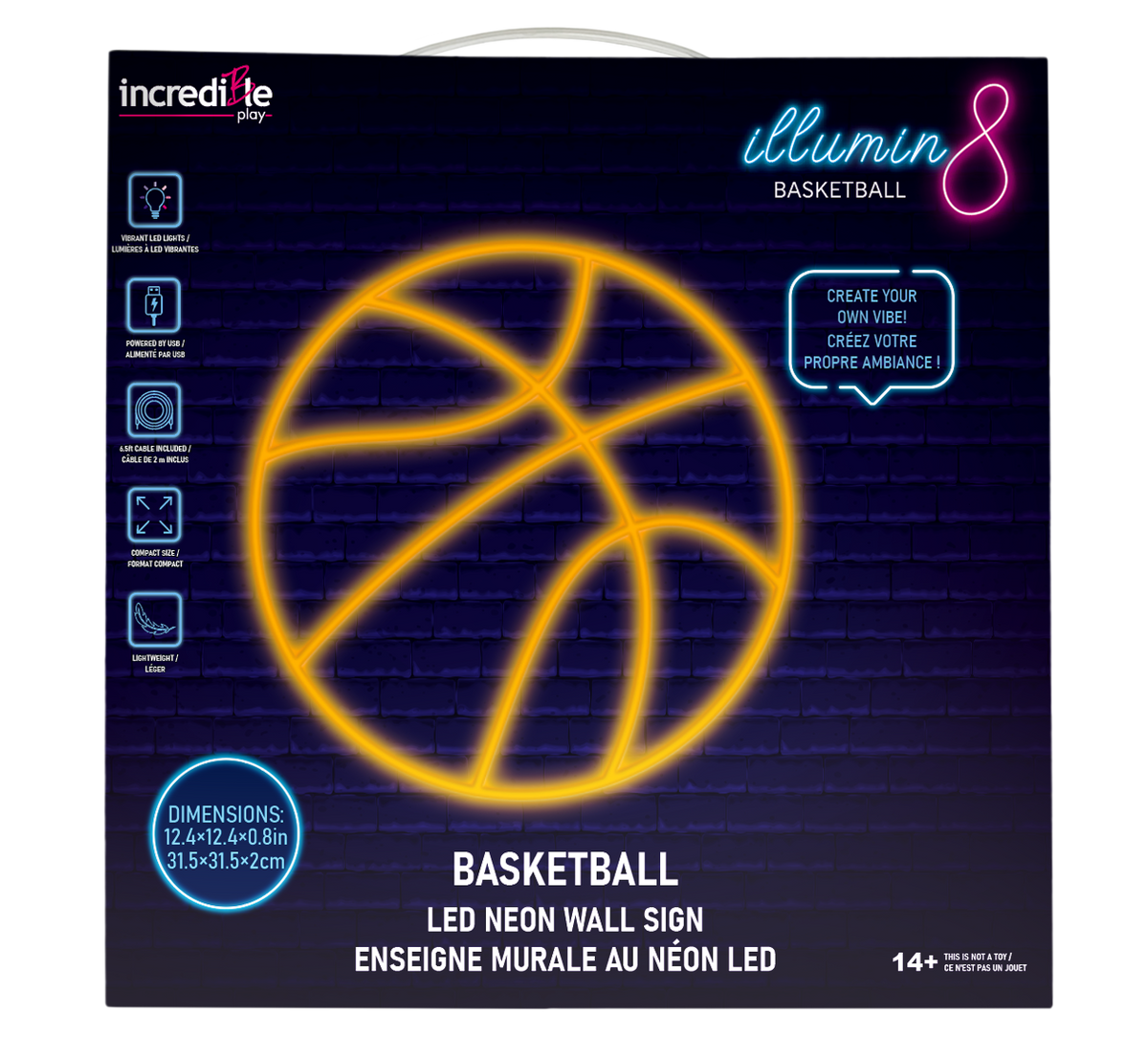 Basketball Neon Sign Cover