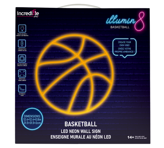 Tomfoolery Toys | Basketball Neon Sign