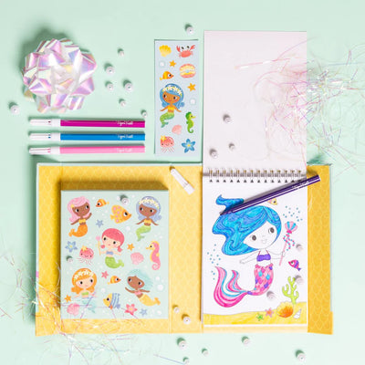 Mermaid Coloring Set Preview #2