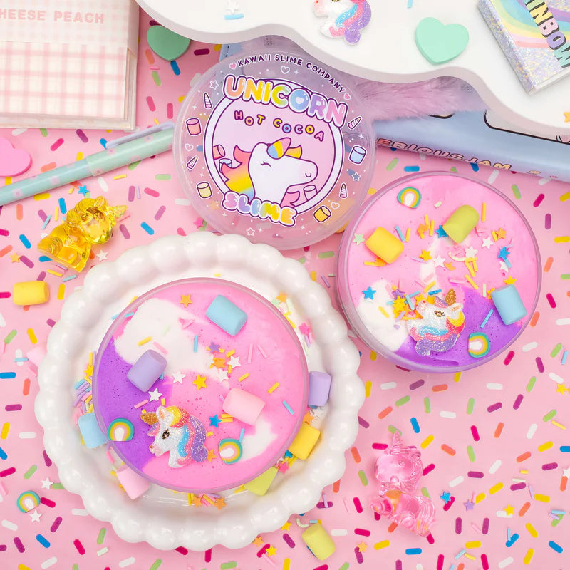 Unicorn Hot Cocoa Butter Slime Preview #5