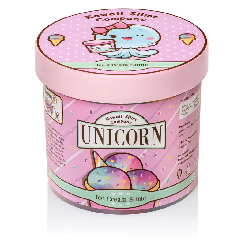 Ice Cream Pint Slime: Unicorn Cover