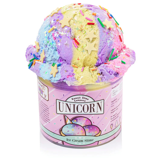 Tomfoolery Toys | Ice Cream Pint Slime: Unicorn