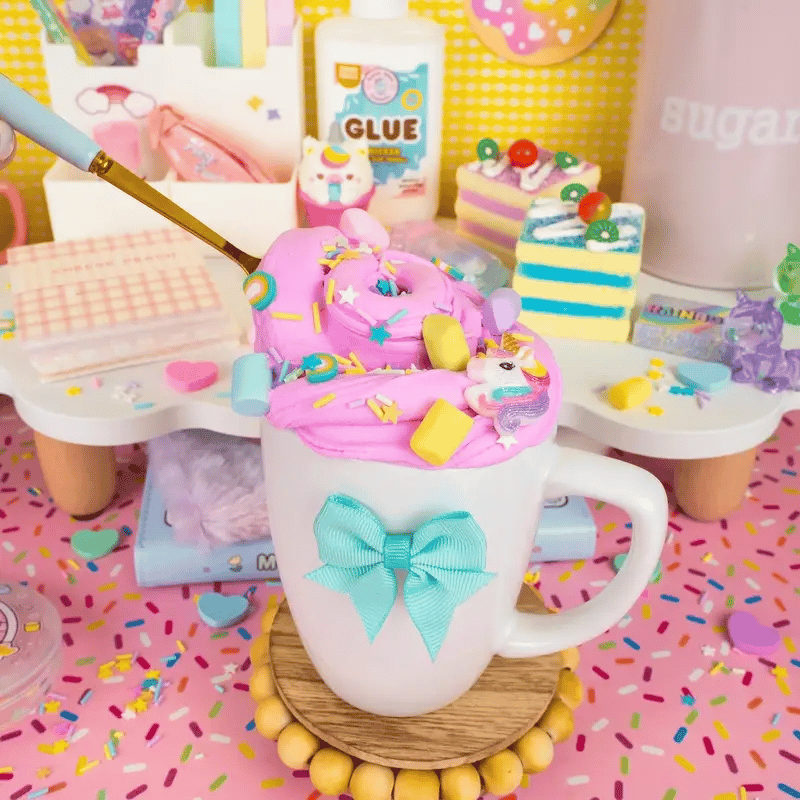 Tomfoolery Toys | Unicorn Hot Cocoa Butter Slime