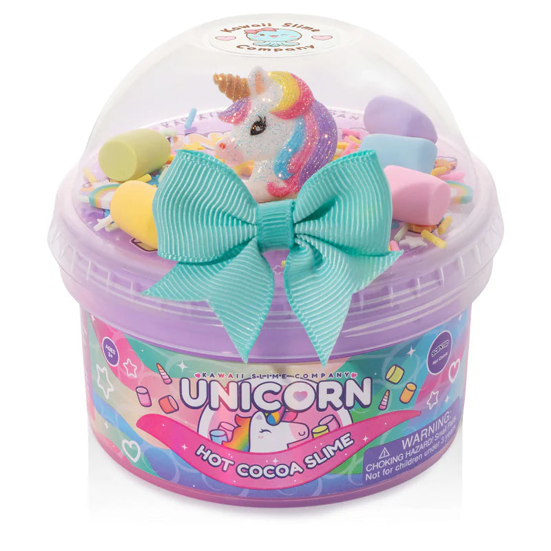 Unicorn Hot Cocoa Butter Slime Cover