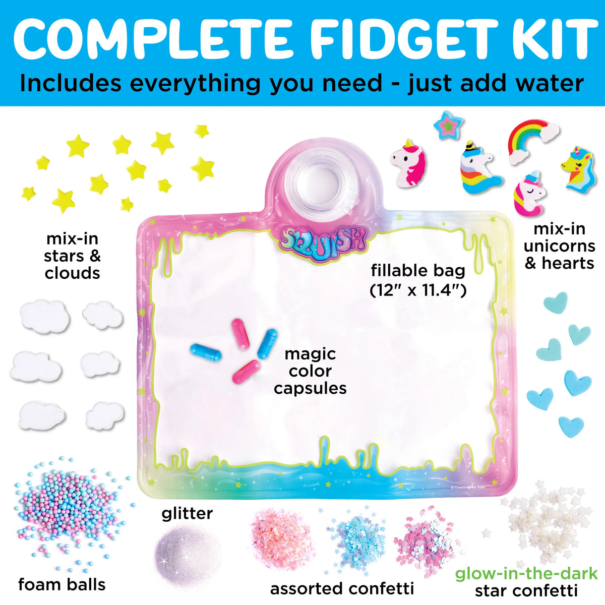 Unicorn Super Squish Fidget Fun Cover