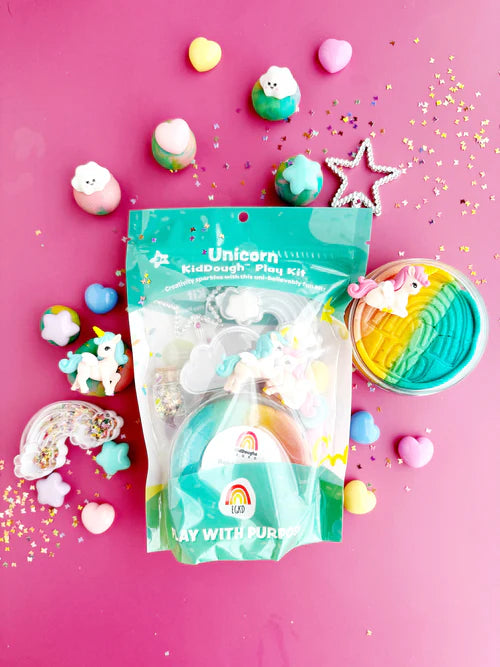 Tomfoolery Toys | Unicorn KidDough Play Kit