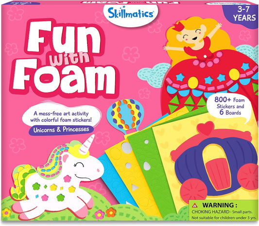 Tomfoolery Toys | Unicorns & Princesses Fun with Foam