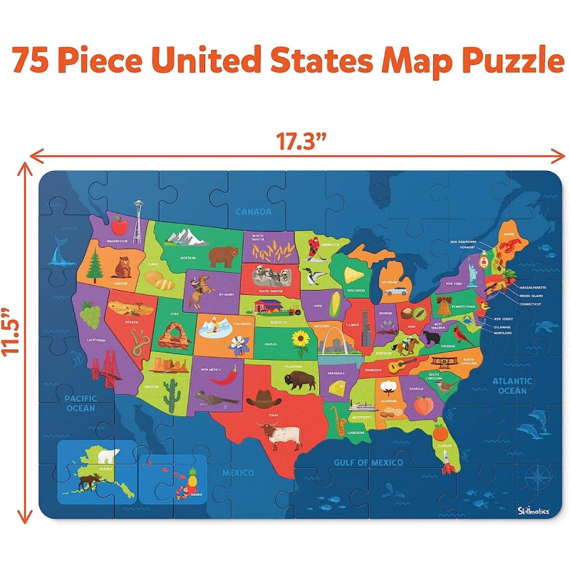 United States Map Puzzle Preview #3