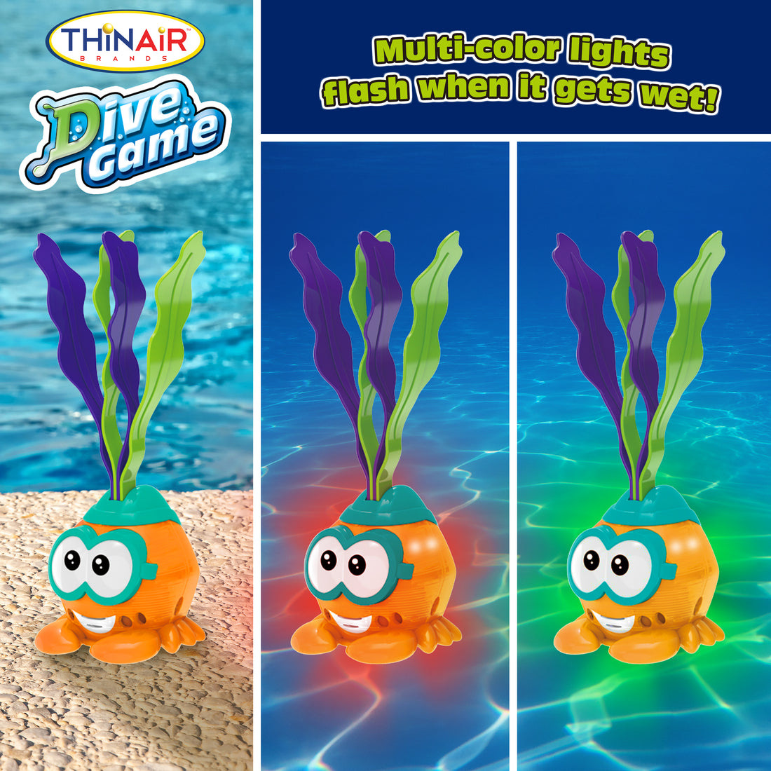 Light-Up Hermit Crab Dive Toy Preview #2