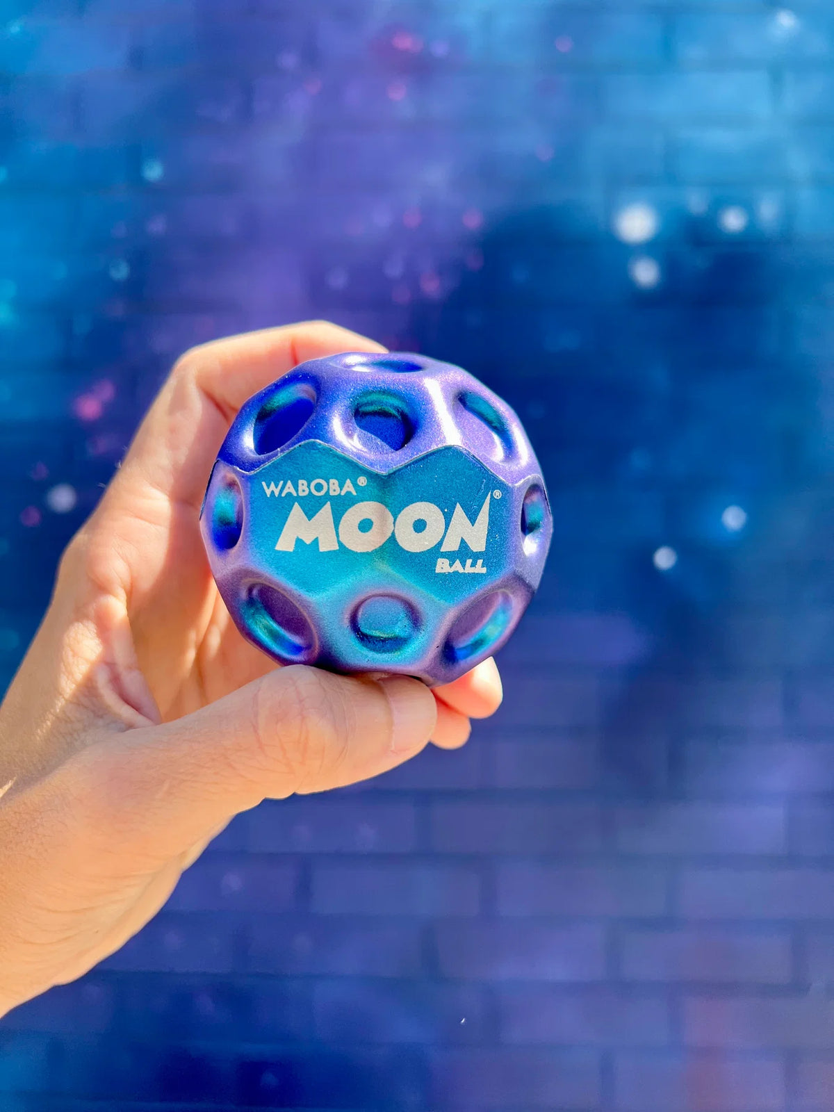 Metallic Moon Ball Cover