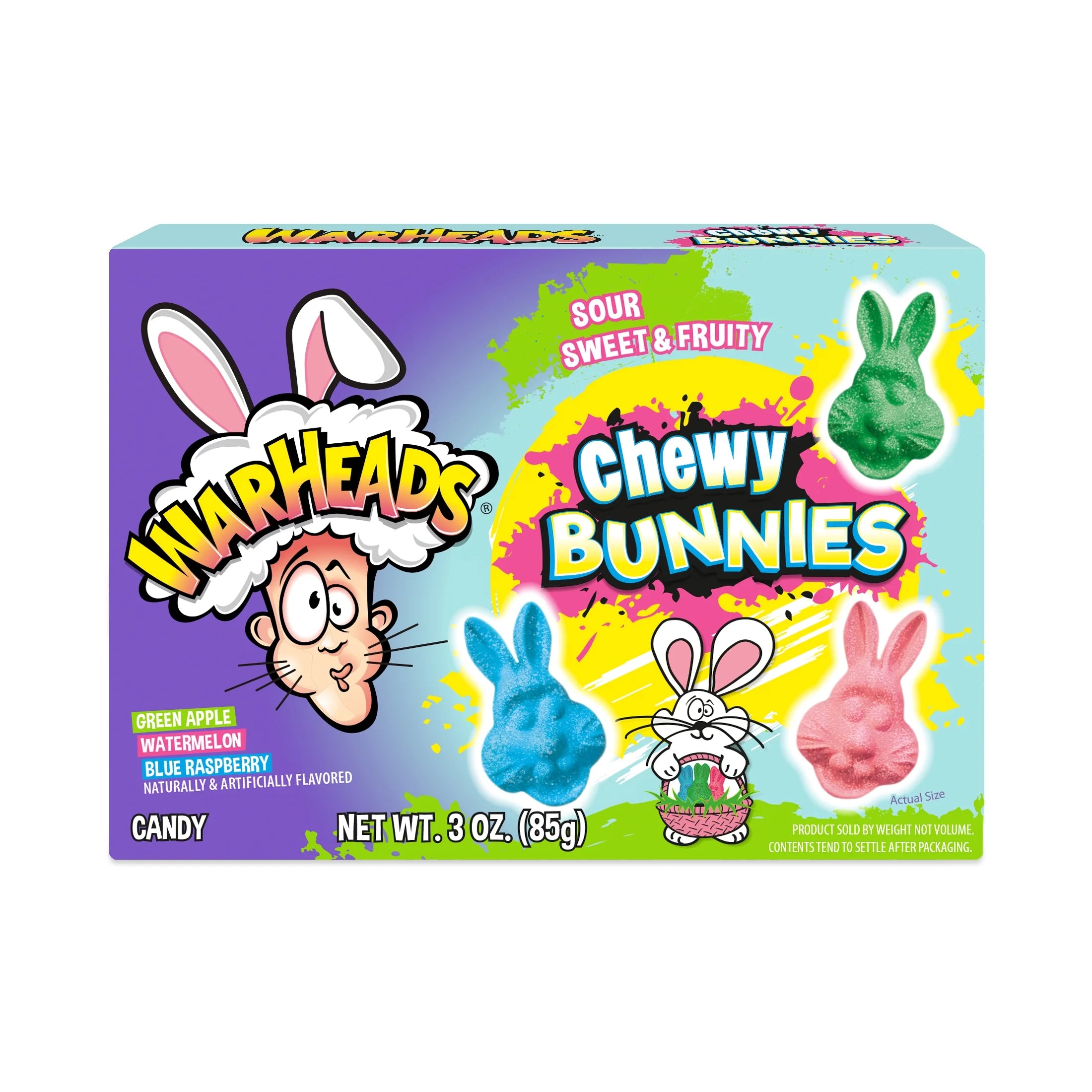 Tomfoolery Toys | Warheads Chewy Bunnies Box