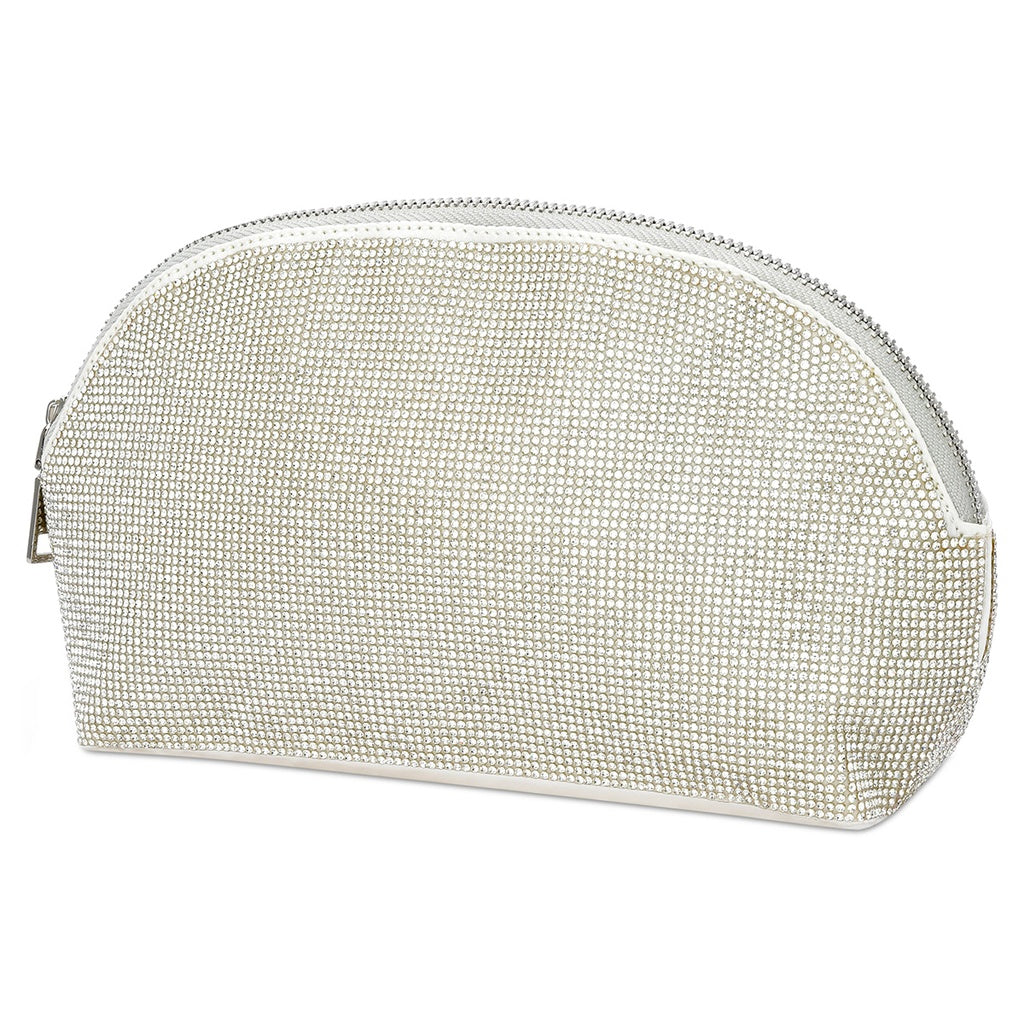 White Crystal Cosmetic Bag Cover