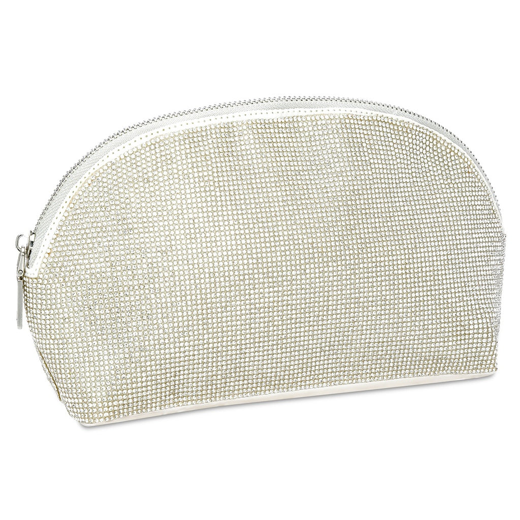 White Crystal Cosmetic Bag Cover