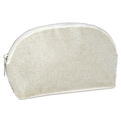 White Crystal Cosmetic Bag Preview #3