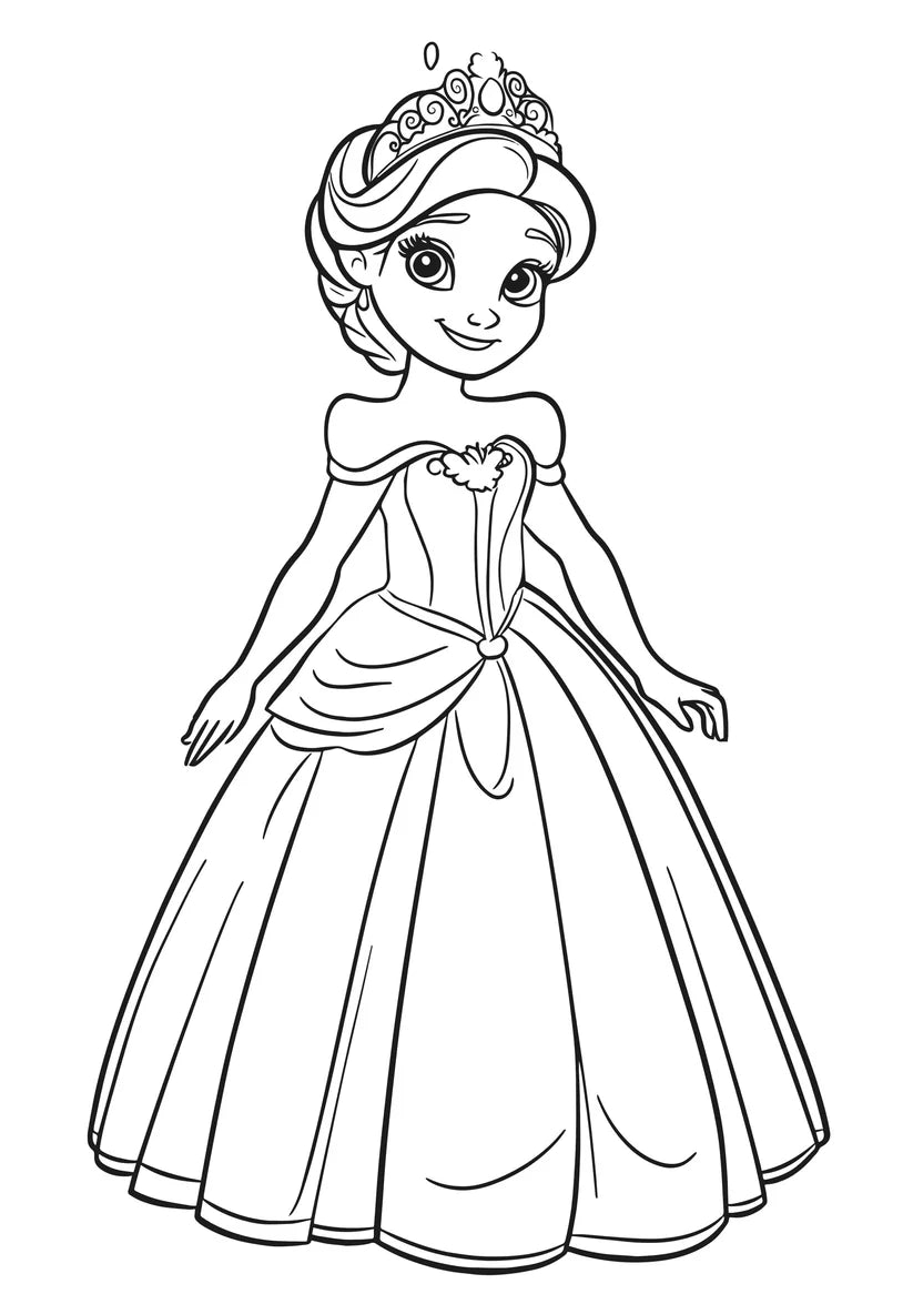 Royal Coloring XXL Coloring Book Cover