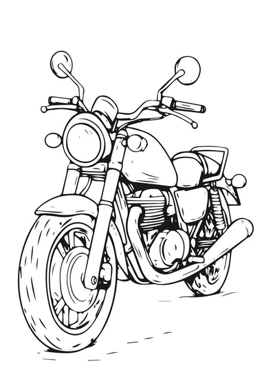 Wheels and Wings XXL Coloring Book Preview #6