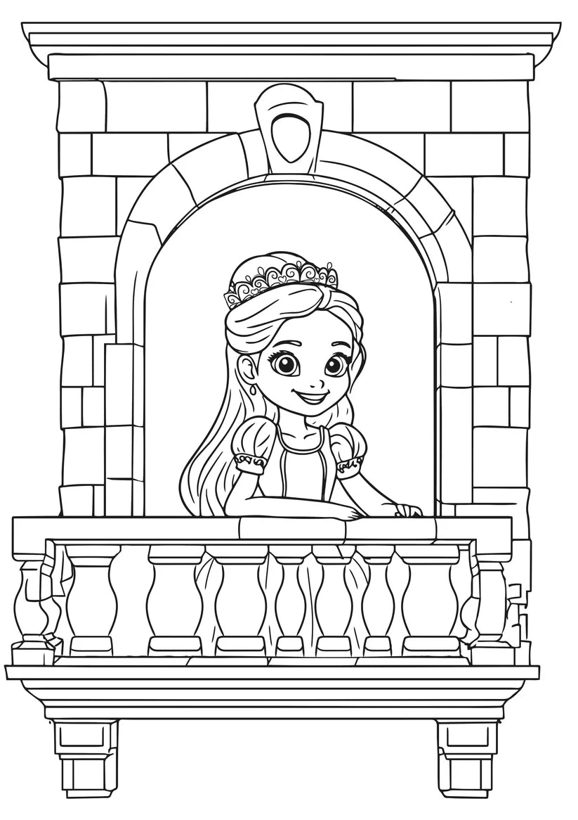 Royal Coloring XXL Coloring Book Cover