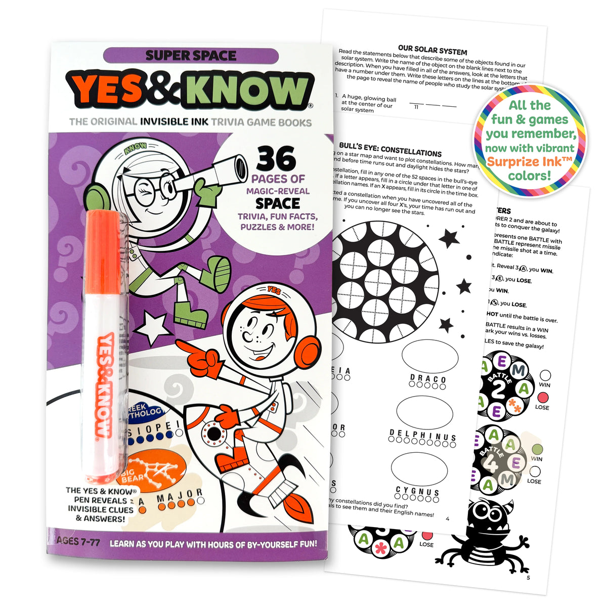 Yes & Know Trivia Game Books! Cover