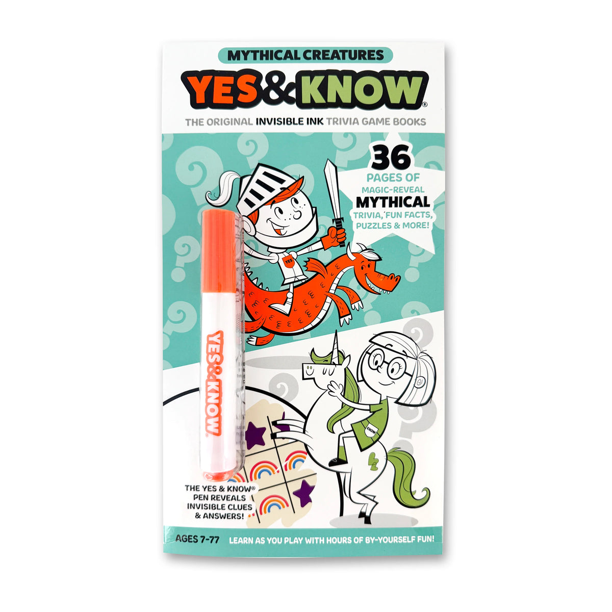 Yes & Know Trivia Game Books! Cover