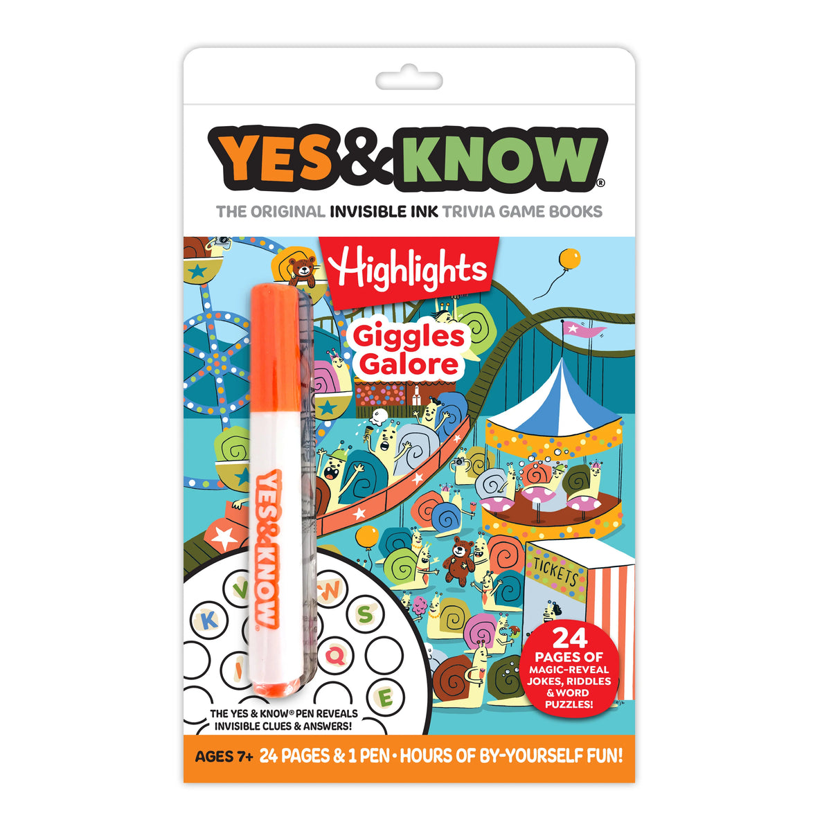 Yes & Know Trivia Game Books! Cover